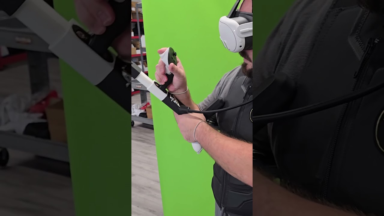 The Asset VR Gun Stock got me feeling some type of way #vr #gaming
