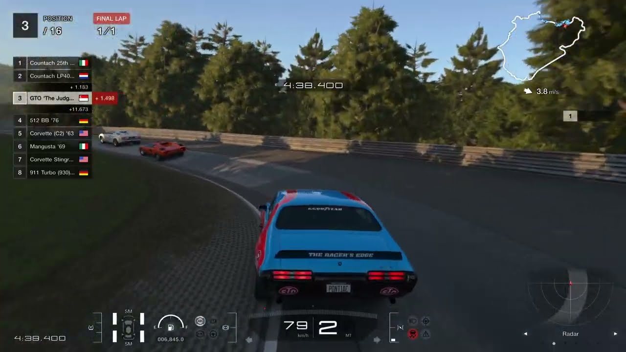 Gran Turismo 7 - Pontiac GTO 'The Judge' '69 with Rampage V8 Engine Swap Gameplay (PS5 Pro - v1.68)