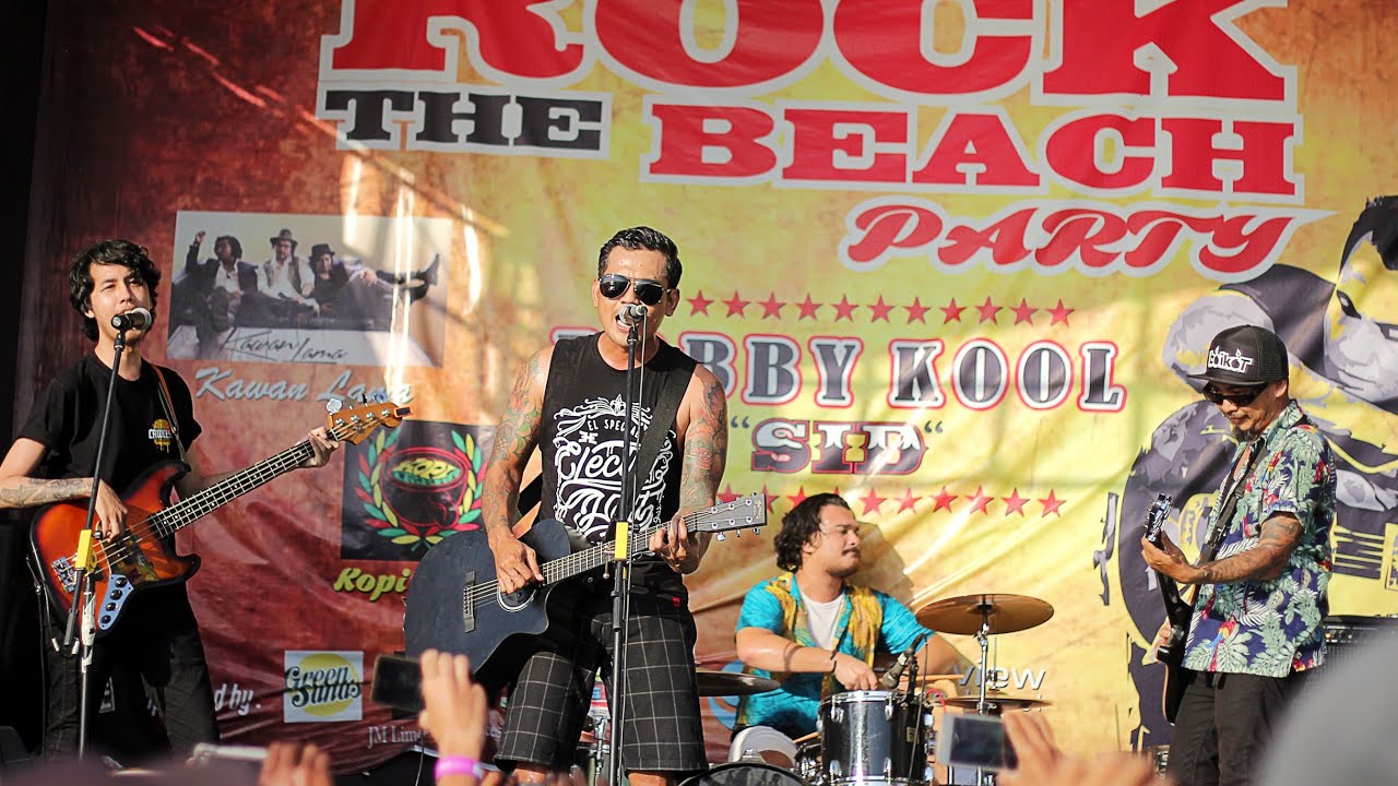 BOBBY KOOL (SID) - ALL ANGELS CRY (LIVE OFFICAL ROCK THE BEACH JEPARA #5)