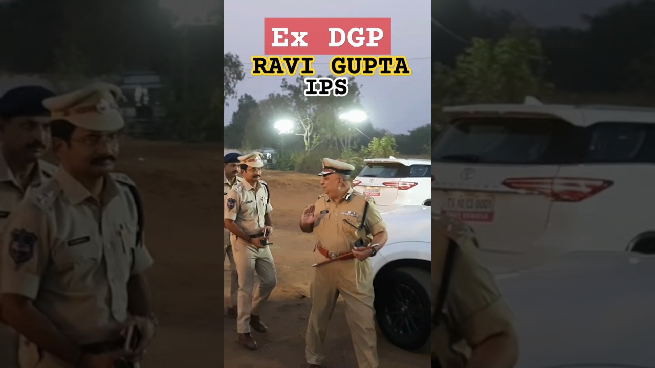 Former DGP of Telangana Ravi Gupta IPS #upsc #ips #ias #police #motivation #success #shorts