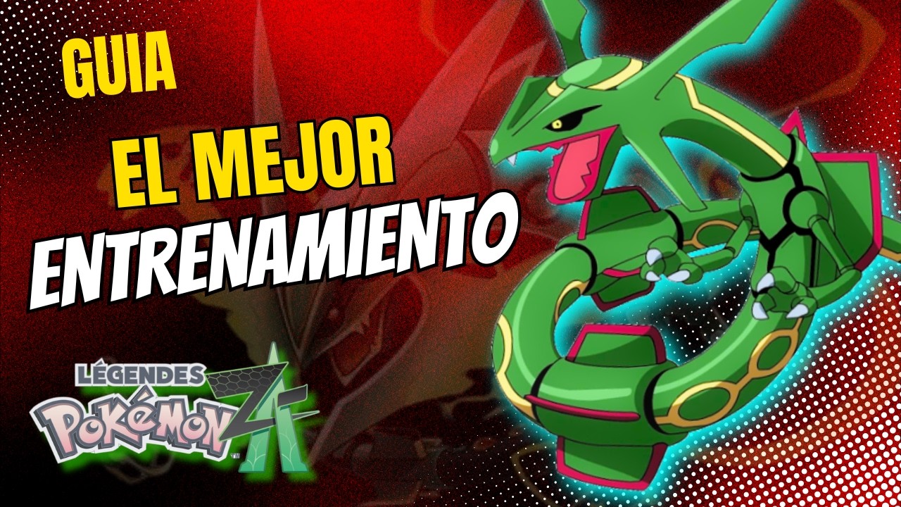 Así Debes Entrenar A Rayquaza Para Romper En El COMPETITIVO - Pokemon Legends ZA