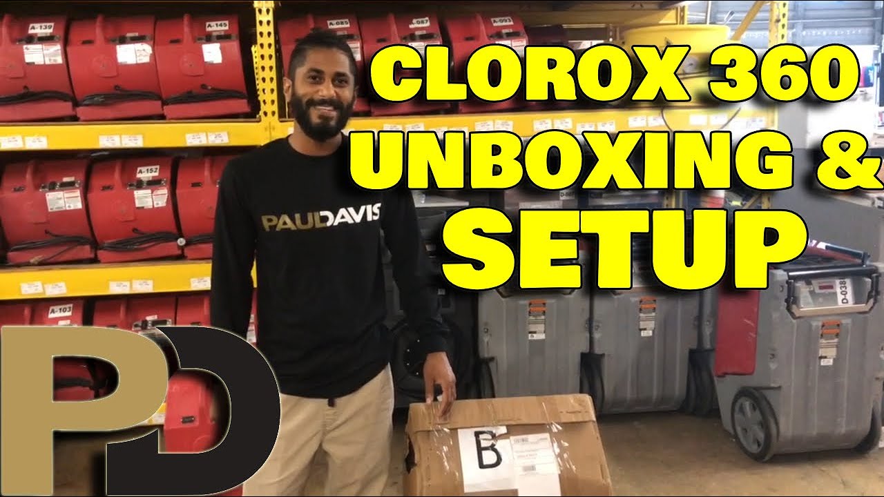 Clorox 360 Unboxing