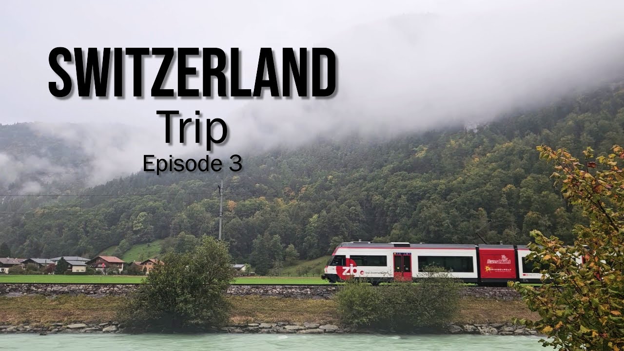 Switzerland Trip Episode 3 ; Grindelwald , Aare Gorge , Rheinfall, Zurich