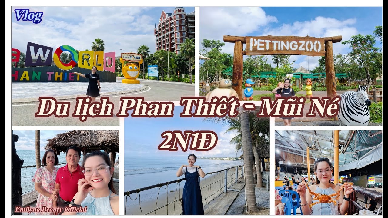 [VLOG] DU LỊCH PHAN THIẾT - MŨI N&Eacute; 2N1Đ C&Ugrave;NG GIA Đ&Igrave;NH EMILY | EMILYNA