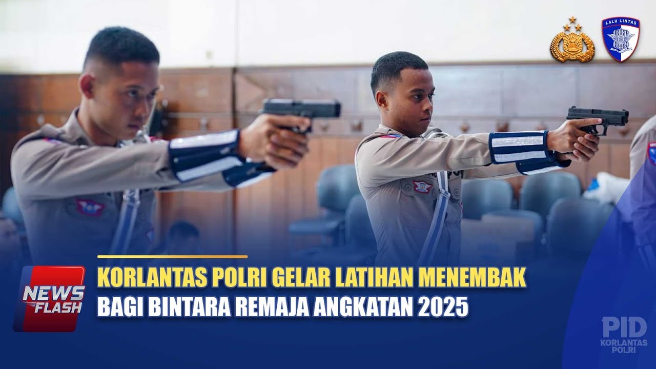 POLRI GELAR LATIHAN MENEMBAK BAGI BINTARA REMAJA ANGKATAN 2025 | NTMC POLRI