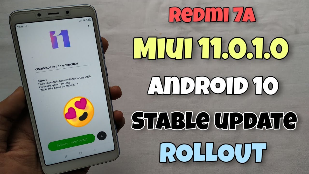 MIUI 11.0.1.0 Android 10 Stable Update Rolling Out - New Features & Gesture | Redmi 7A