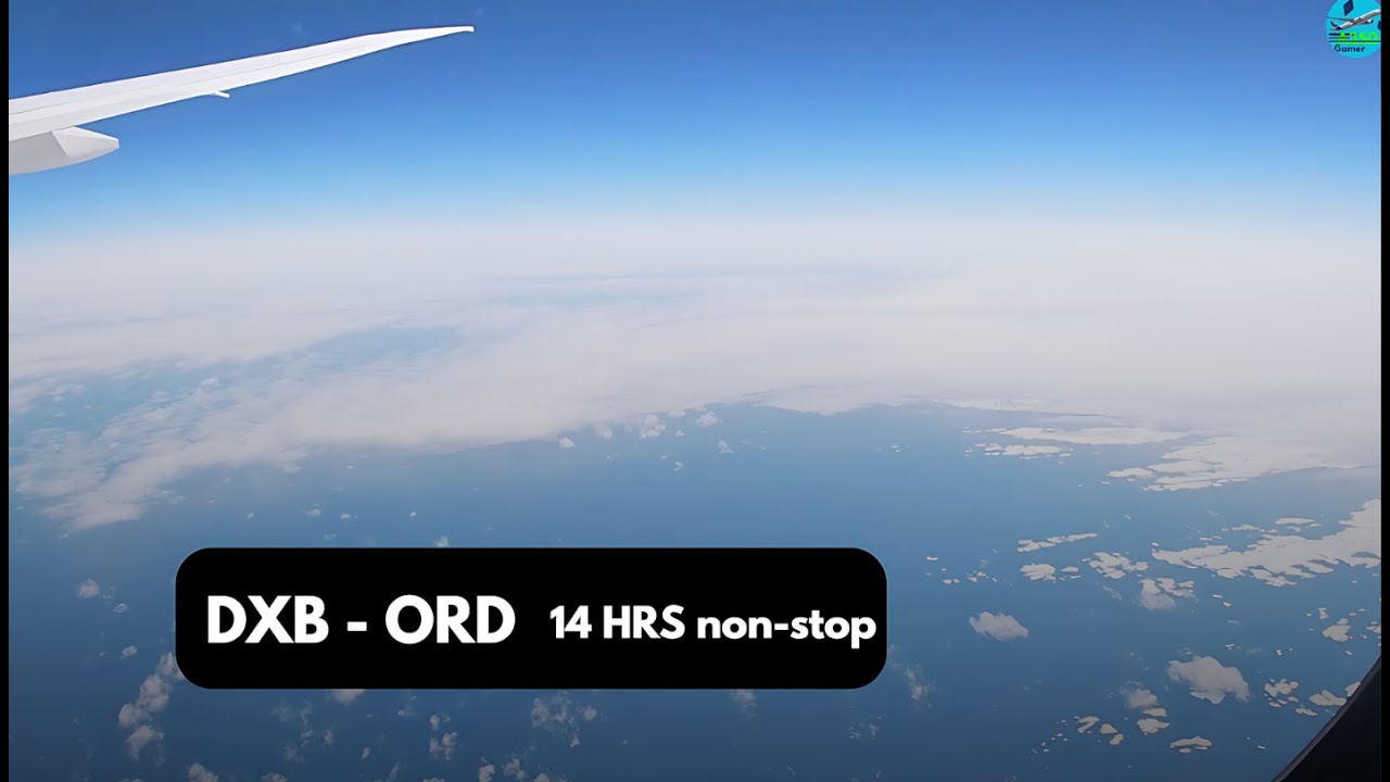 Emirates 777-300ER | Dubai to Chicago (14h Nonstop)
