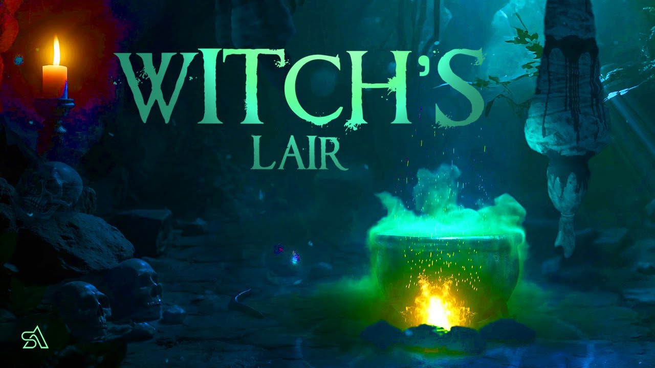 Witch&rsquo;s Lair Halloween Ambience | Bubbling Cauldron, Cackles & Spooky Sounds