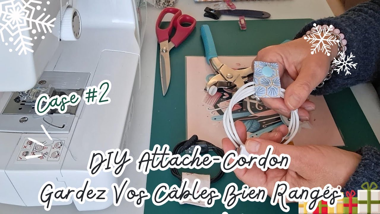 DIY Attache-Cordon : Gardez Vos Câbles Bien Rangés pour Noël !