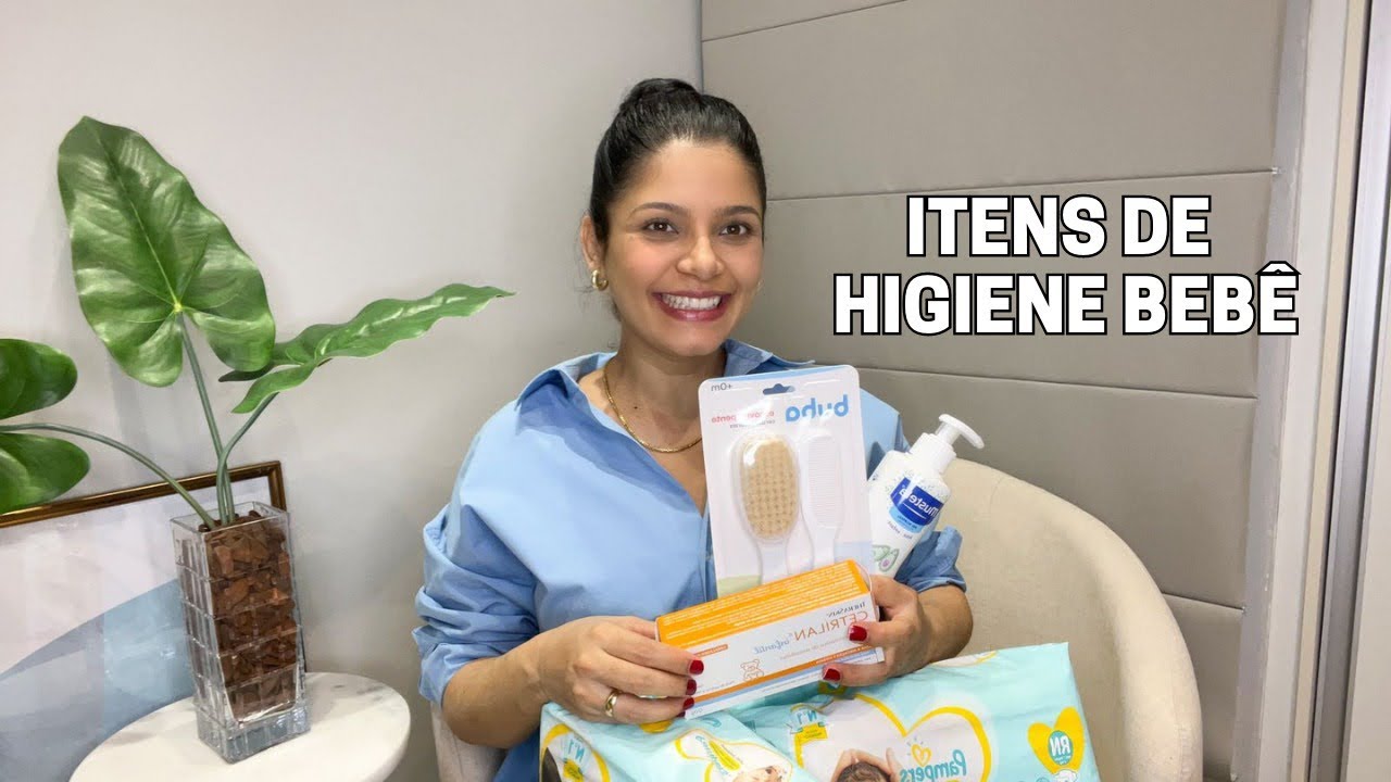 PRODUTOS DE HIGIENE ENXOVAL BEBÊ.