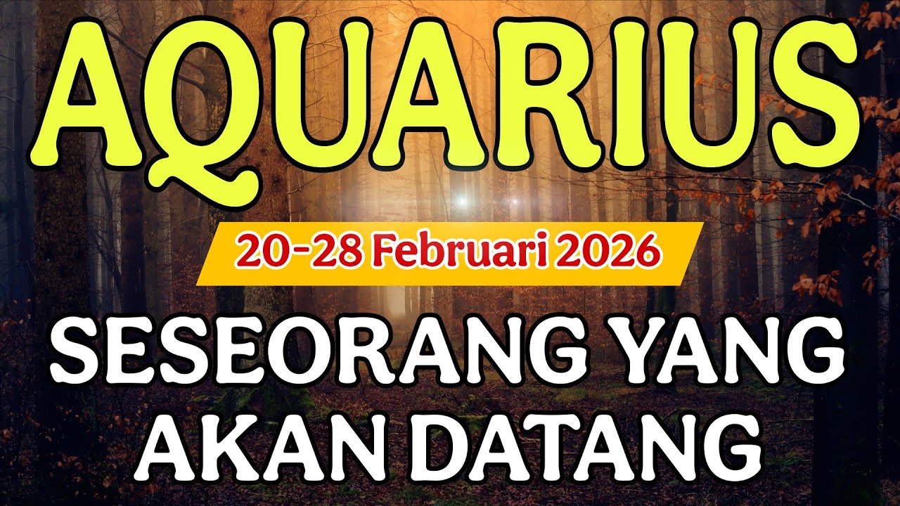 ♒ Aquarius – Ada Seseorang Datang, Tapi Bukan Orang Sembarangan #tarotreading #tarotcinta