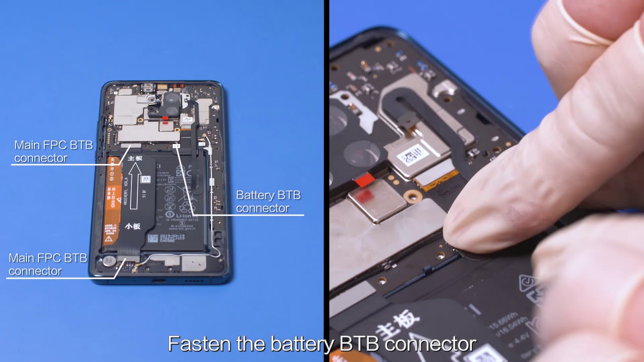 HUAWEI Mate 20 X 5G Panda Disassembly and Assembly Video Tutorial