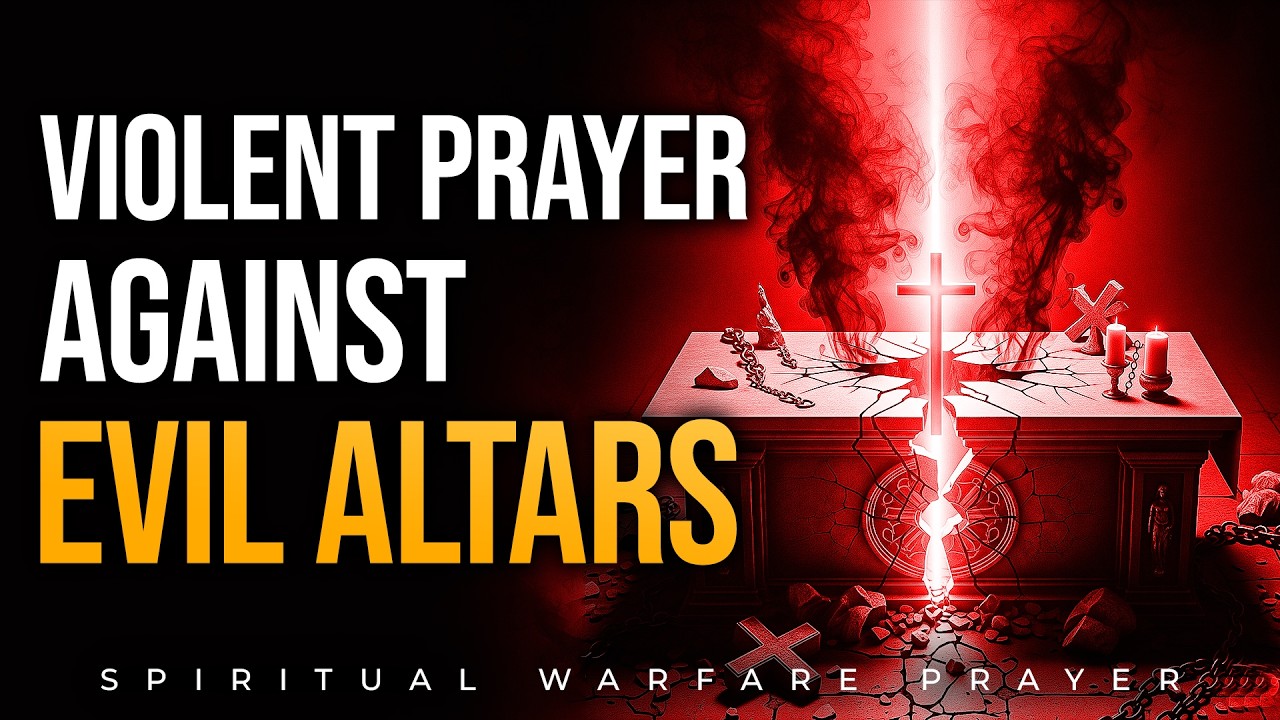 Violent Prayer | Destroy Evil Altars And Be Set Free | Spiritual Warfare Prayer