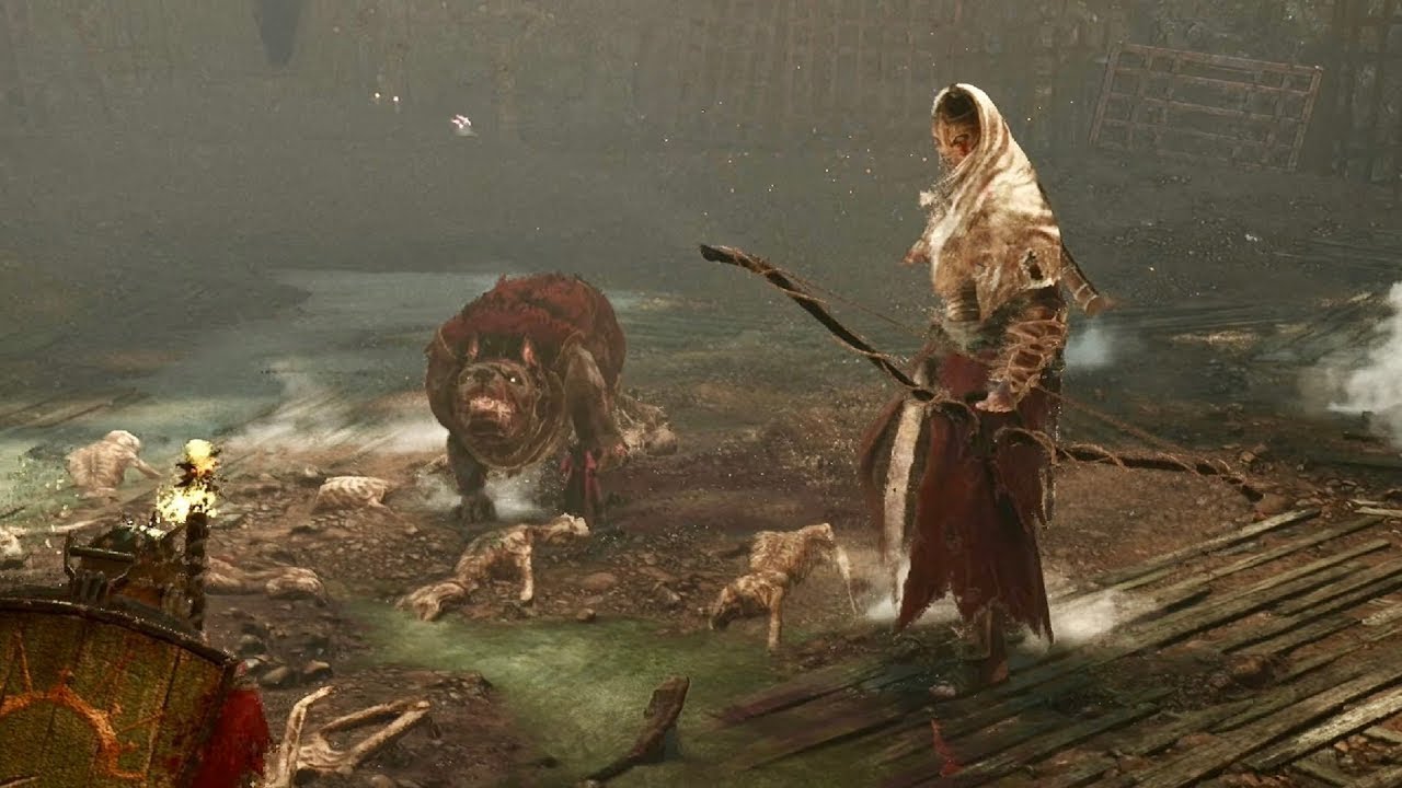 Lords of the Fallen (ps5) - Gentle Gaverus, Mistress of Hounds boss fight Guide HD