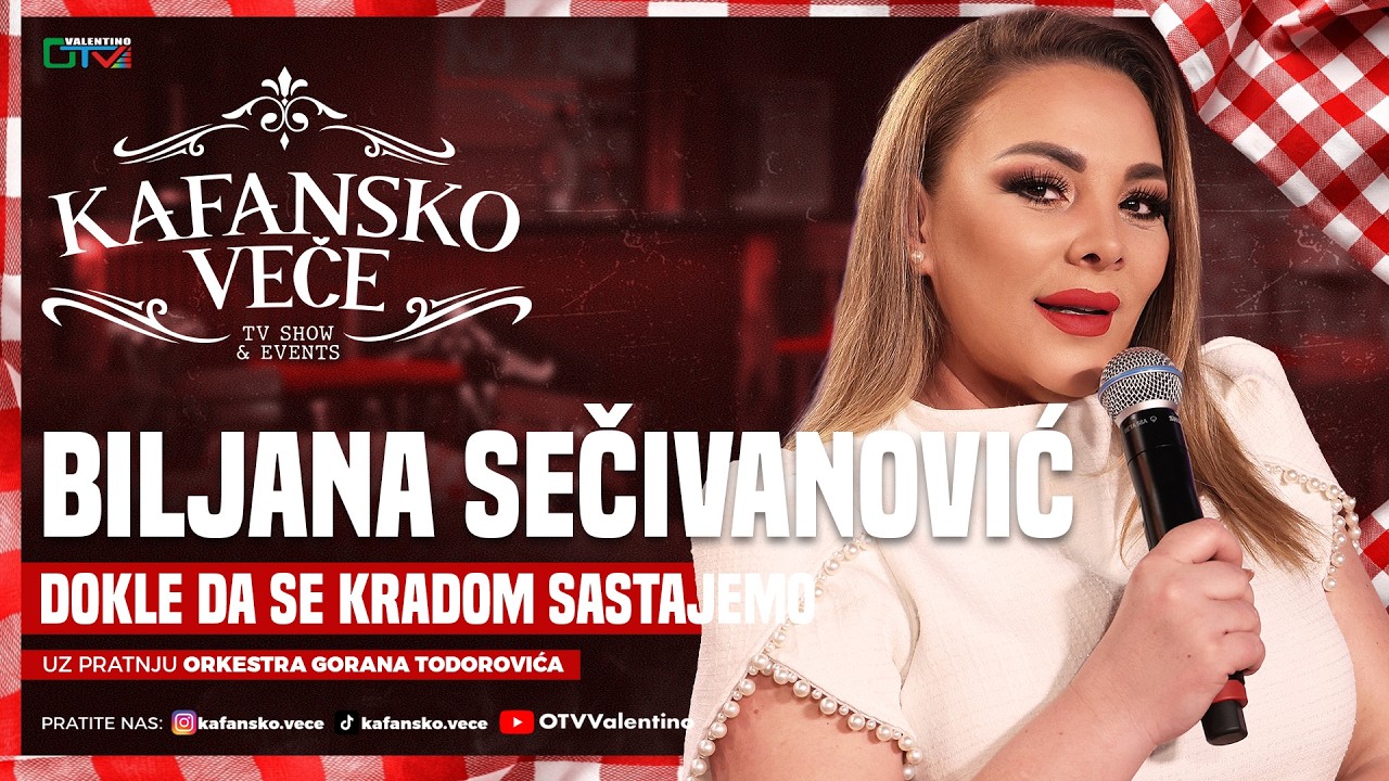 BILJANA SECIVANOVIC - DOKLE DA SE KRADOM SASTAJEMO | UZIVO | ORK. GORAN TODOROVIC | 2026 | KV