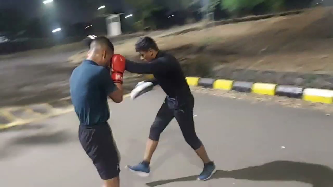 boxing 🥊😯 training at ts chanakya Navi Mumbai Campus #tschanakya #boxing  @himanshunaxine5620