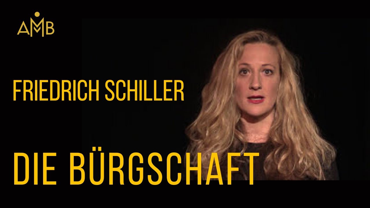 Friedrich Schiller Die Bürgschaft - rezitiert von Anna Magdalena Bössen