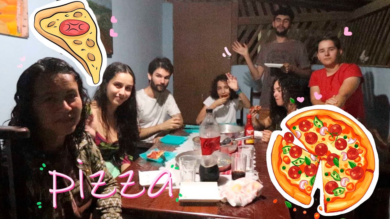 NOITE DE PIZZA EM FAMÍLIA