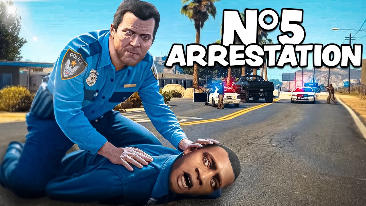 Les pires raisons de se faire arr&ecirc;ter par la police de GTA 5
