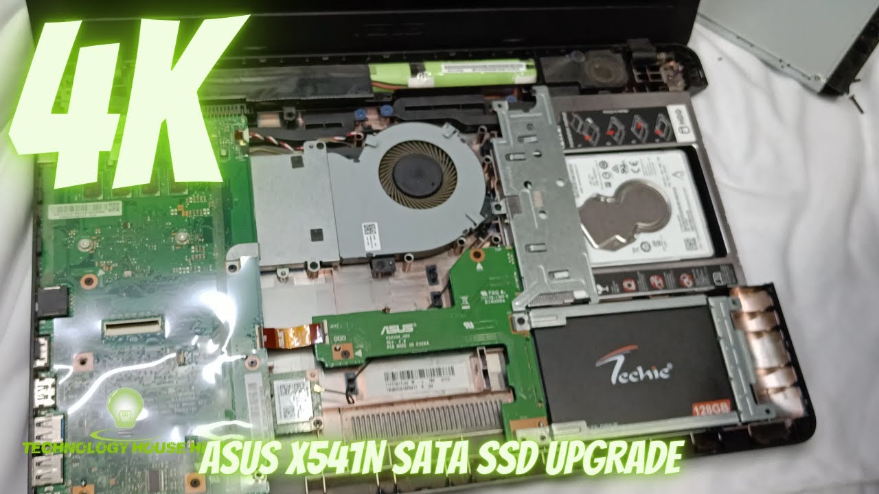 ASUS X541N SSD UPGRADE ,  ASUS X541NA-G0121T(X541N) SSD REPLACE