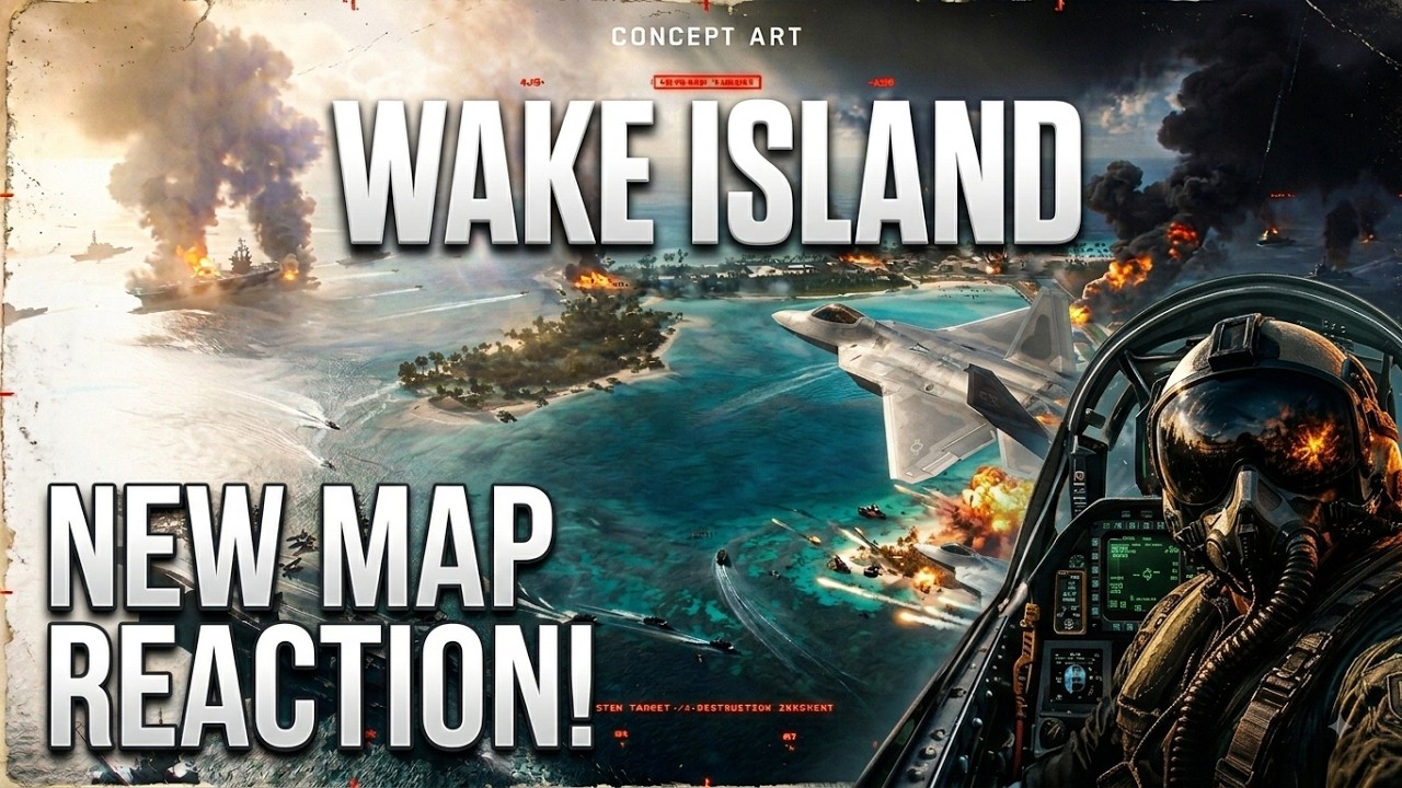 🔥 Battlefield 6 Wake Island NEW MAP Trailer Reaction! | BF6 First Impressions