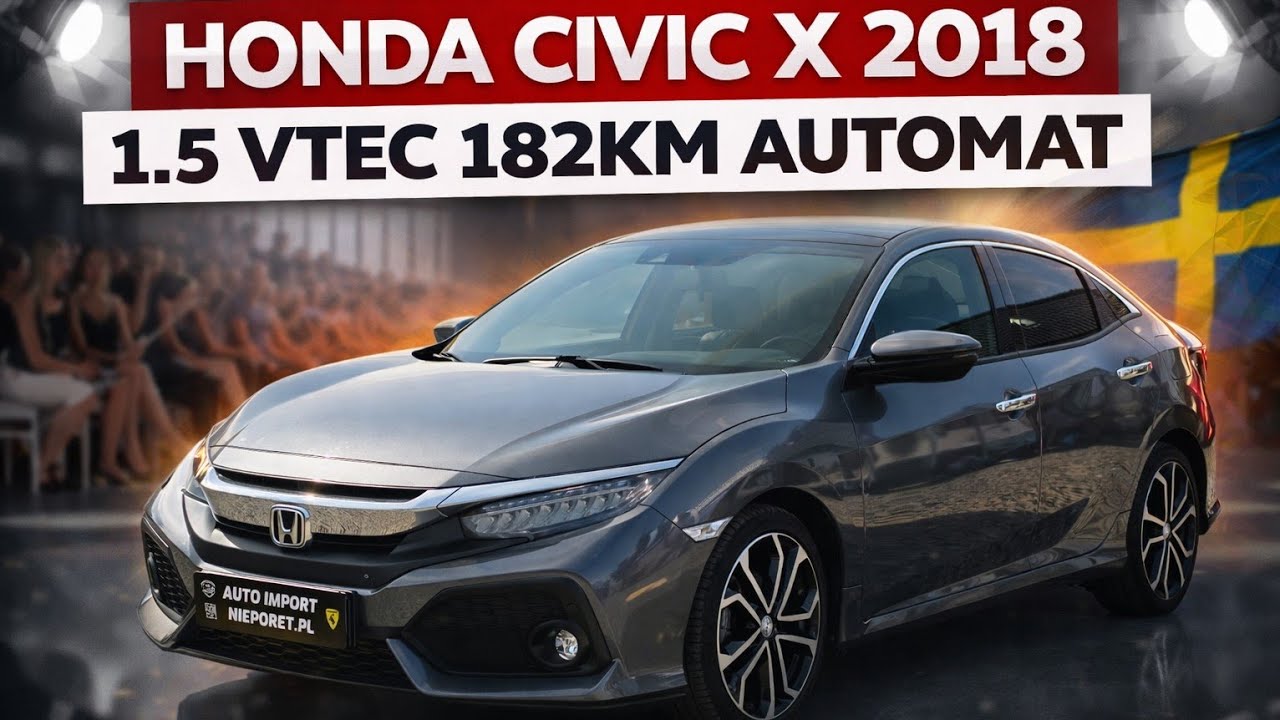HONDA CIVIC AT THE HIGHEST LEVEL ‼️X-GEN ☑️ 182HP ☑️ IMPORT SWEDEN 🇸🇪