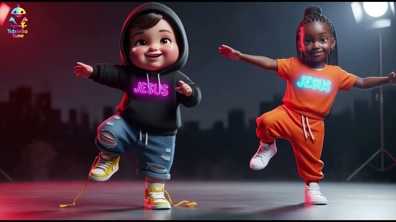 Louvor Infantil FÉ EM MOVIMENTO 🎶 Música Gospel para Crianças Dançarem