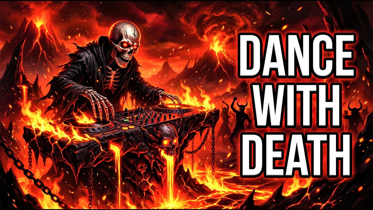 DANCE WITH DEATH – Dark Acid Hard Techno | 150 BPM Underground Warehouse Rave
