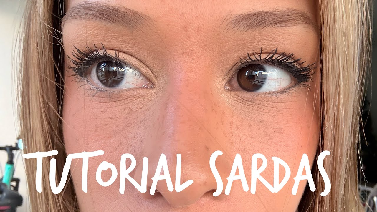 Tutorial de sardas fácil, rápido e efeito natural. 