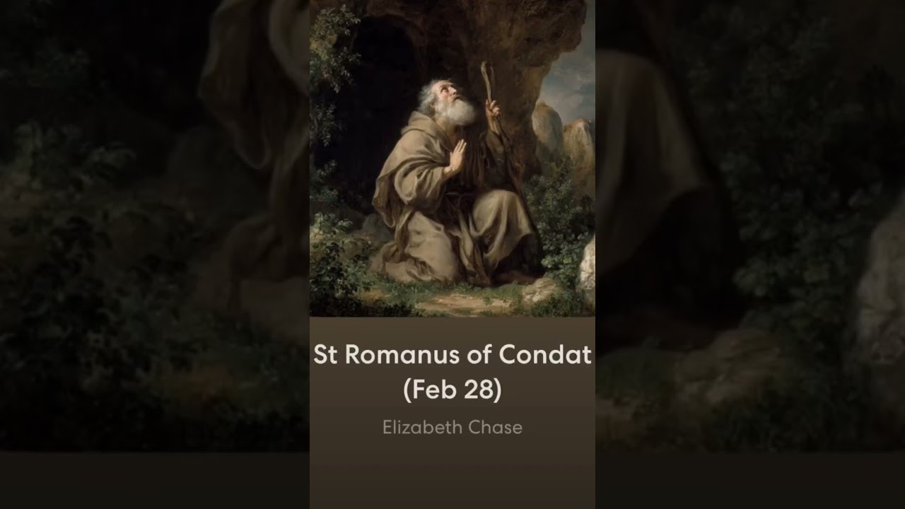 Saint of the Day-St Romanus of Condat (Feb 28)