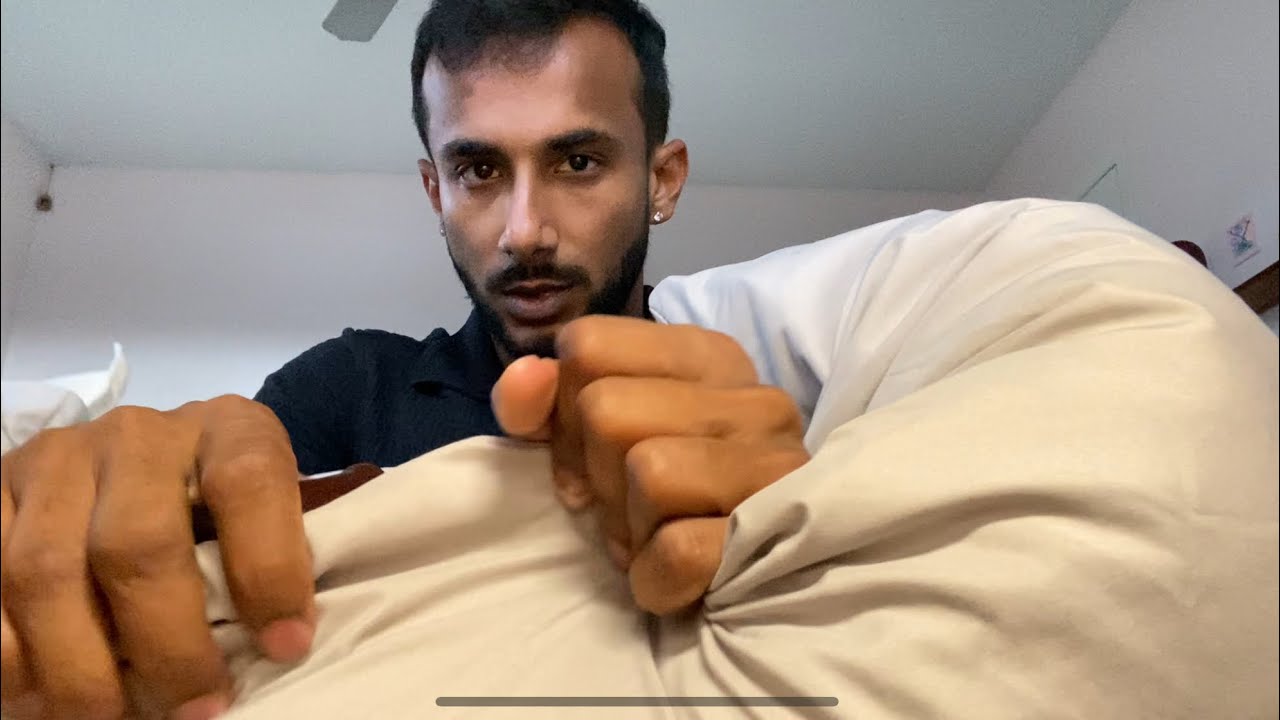 ASMR Pillow Sounds (unintelligible whispering)