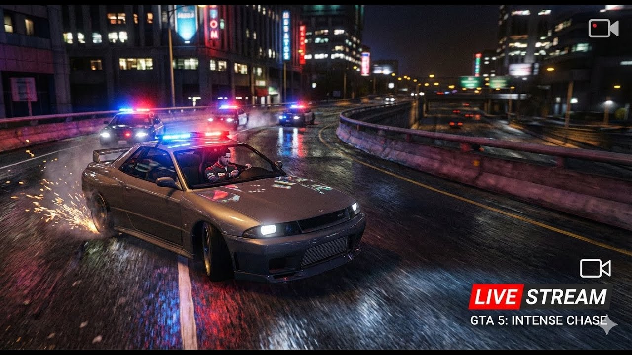 🚨 GTA 5 LIVE 🔴 | INSANE CHAOS, CRAZY STUNTS & POLICE CHASE