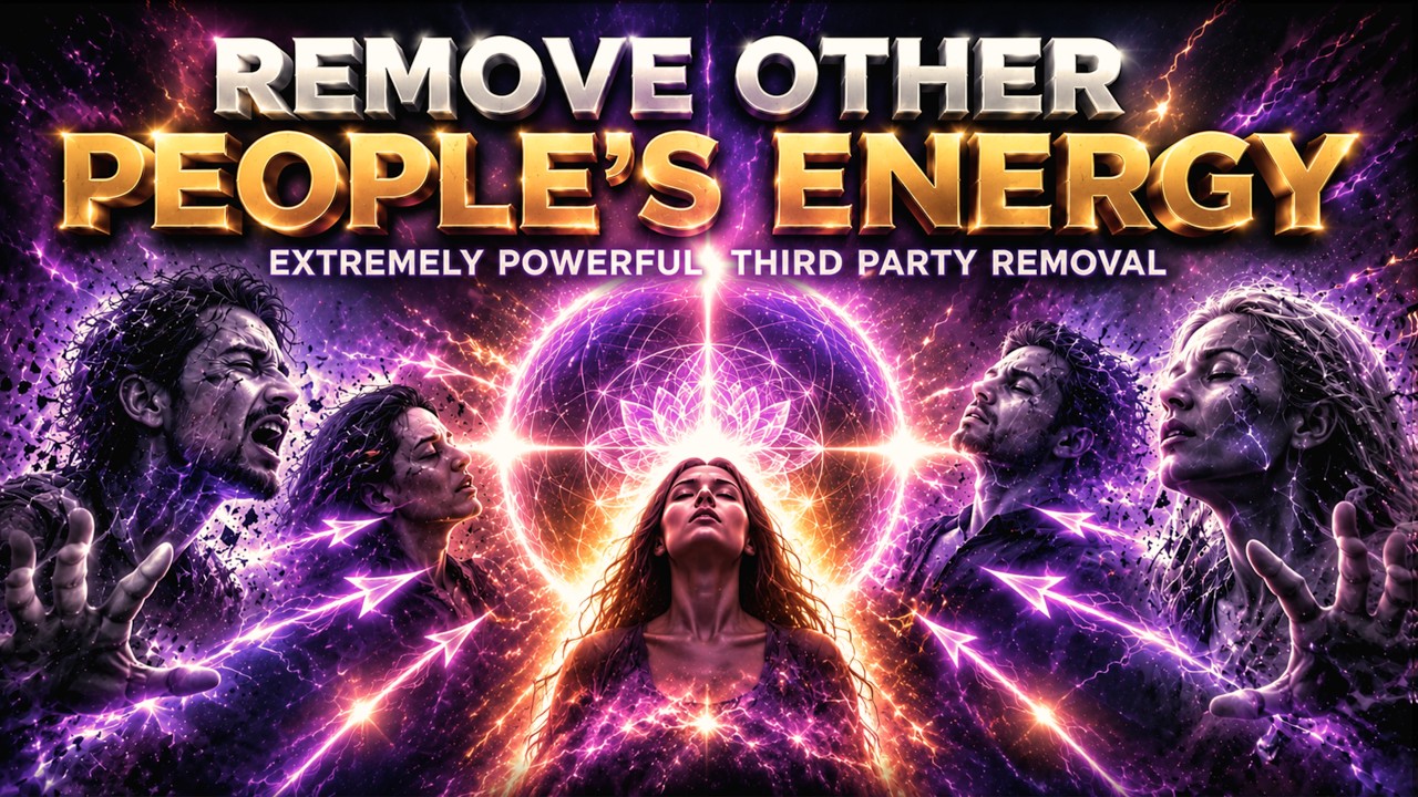 🛡️ Remove Other People's Energy [ Extremely Powerful ] Third-Party Removal &bull; Energy Clearing Session