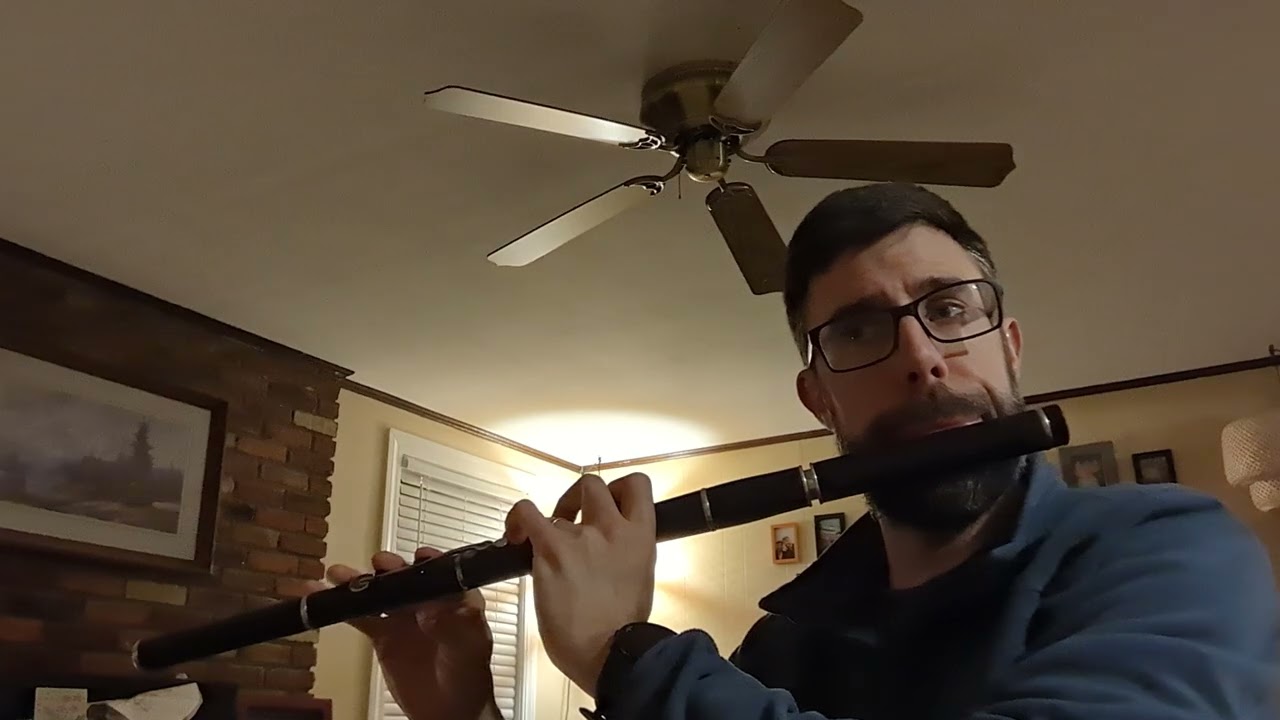 La Ollamh (slip jig) - Bryan Brookes on Copley flute in D