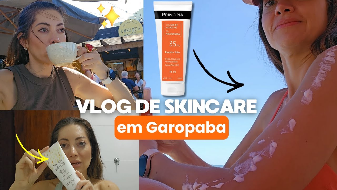 Como tratar RUGAS. Minha rotina real antirrugas aos 40 anos, na praia | Dra. Greice Moraes