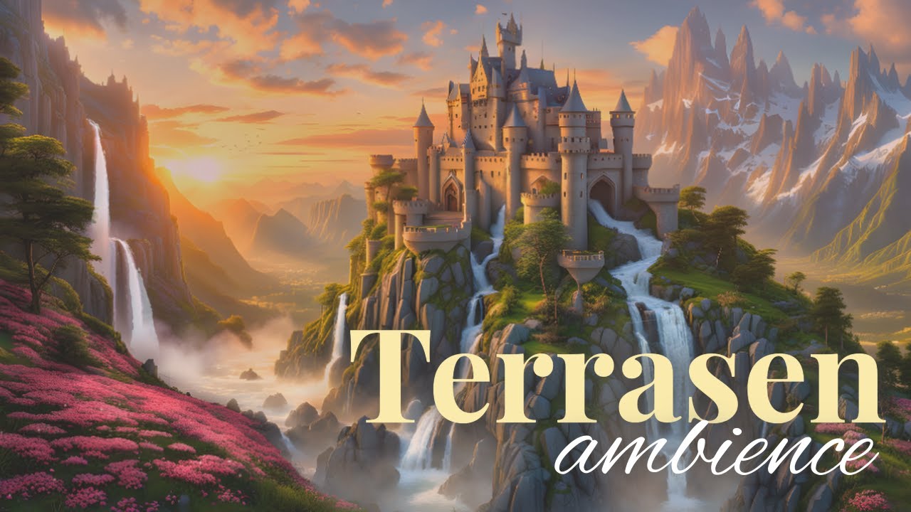 Throne of Glass Terrasen Ambience | Fantasy Reading Playlist | 1 hour of music