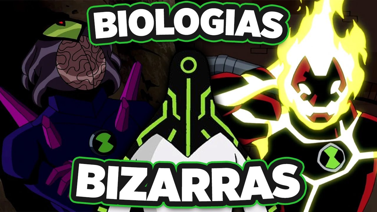 OS ALIENS COM AS BIOLOGIAS MAIS ESTRANHAS EM BEN 10!