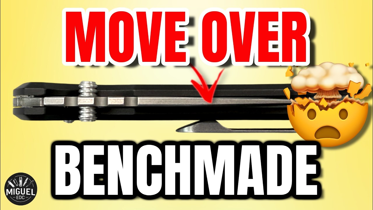 IS THIS KNIFE BETTER THAN A BENCHMADE!? (Chaves Redencion X-Lock)
