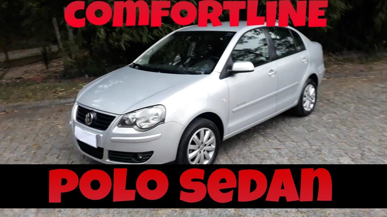 POLO SEDAN COMFORTLINE 2009, em detalhes,motor,consumo,equipamentos - Rodrigo linhares