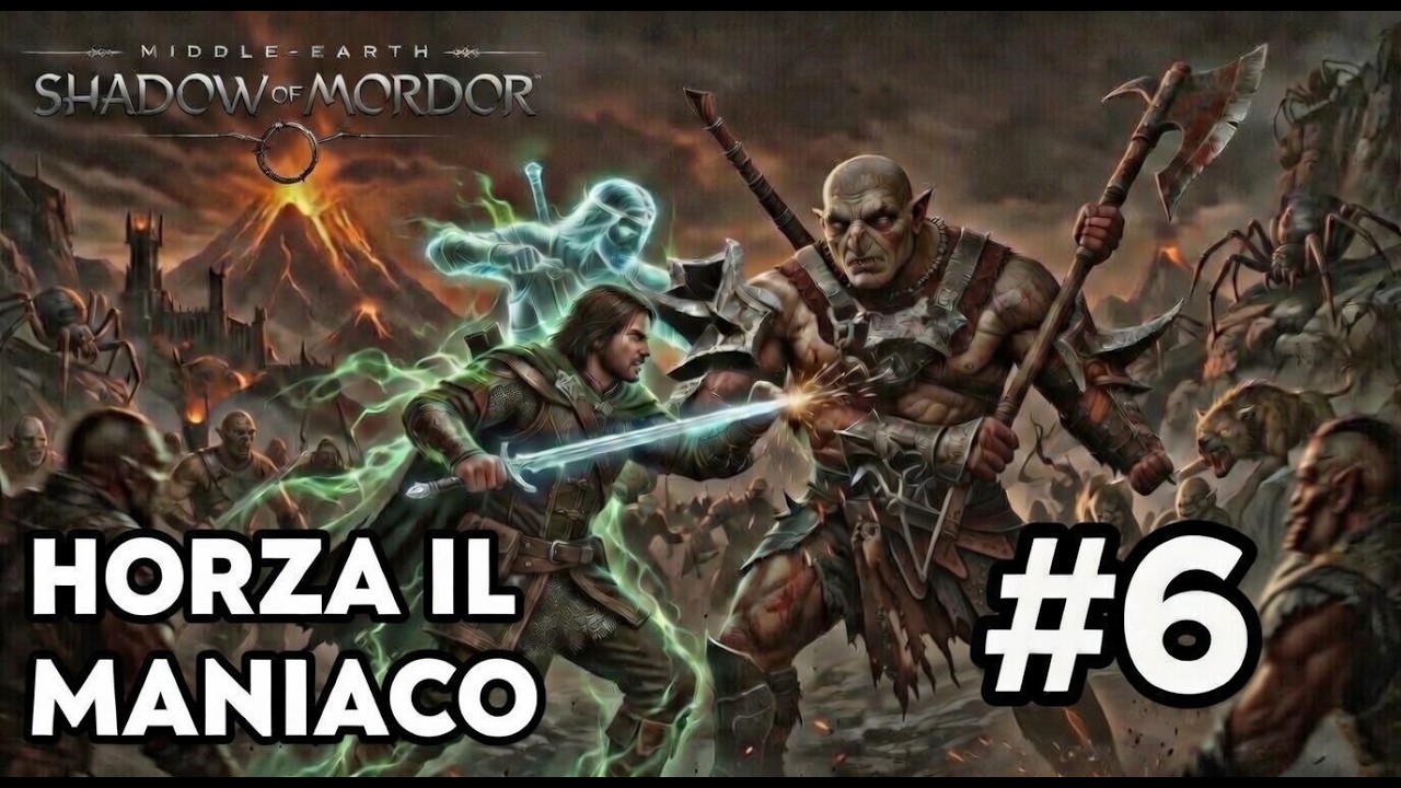 Talion è Inarrestabile! ⚔️ L'Ombra di Mordor Gameplay ITA Parte 6