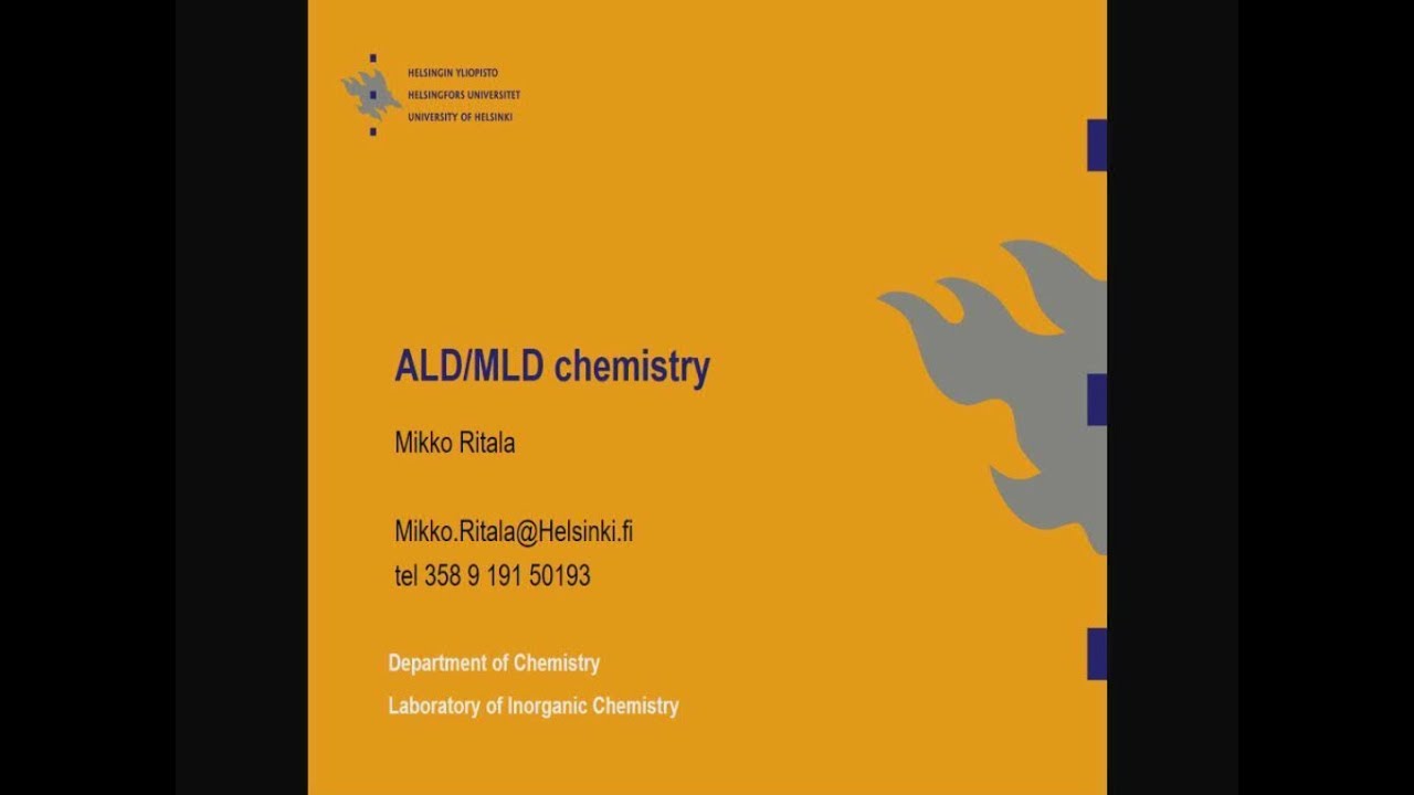 Chemistry of ALD/MLD precursors