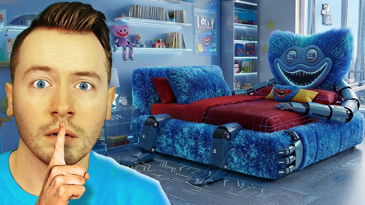 Würdest DU in einem HUGGY WUGGY BETT schlafen?