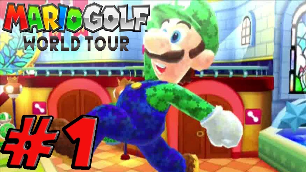 Mario Golf World Tour - Walkthrough / Gameplay Part 1 [ 3DS ]