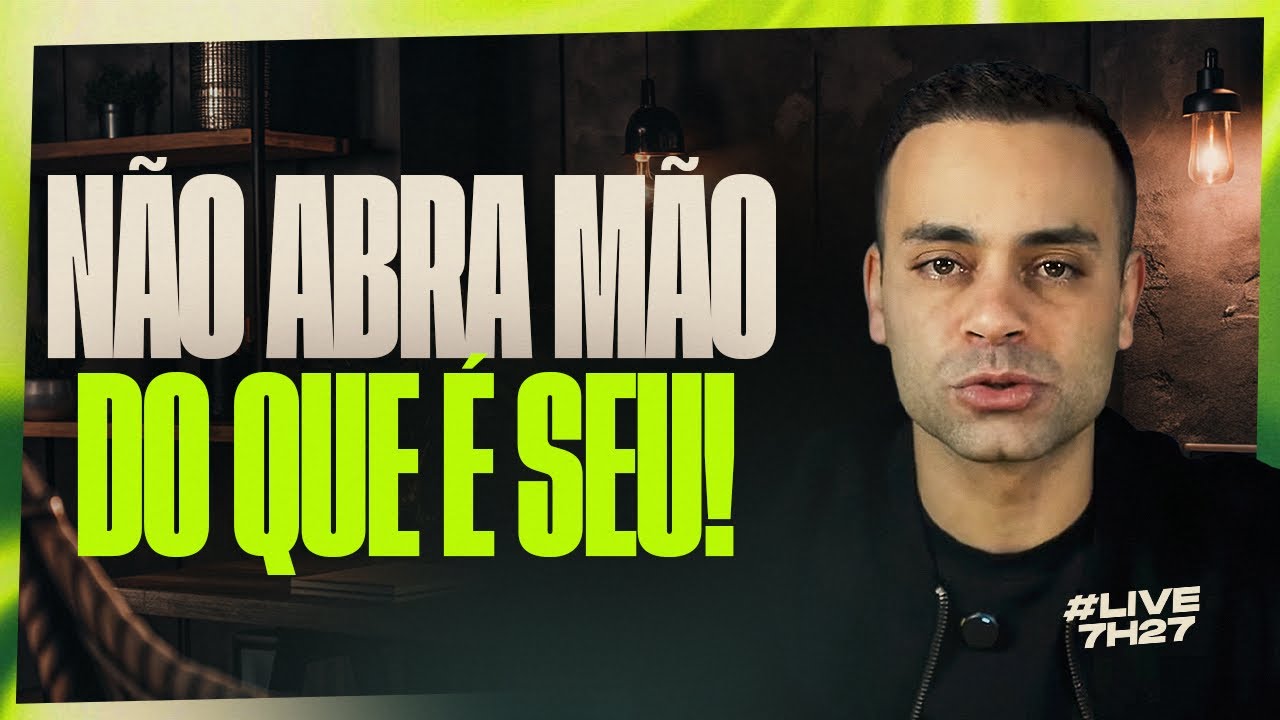É SEU POR DIREITO! | Lucas Pacheco - Live 7:27
