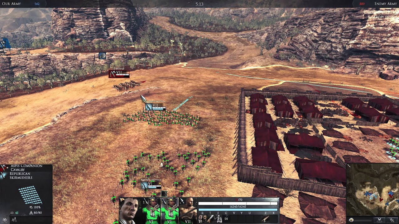 Total War: ARENA - Caesar - Match 148 (Live) (Closed Alpha)
