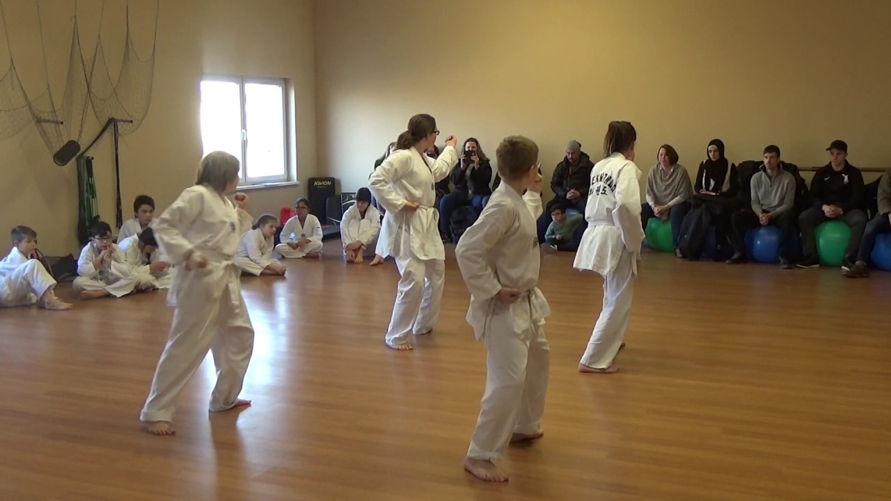 1. Gürtelprüfung bei Taekwondo-Phoenix
