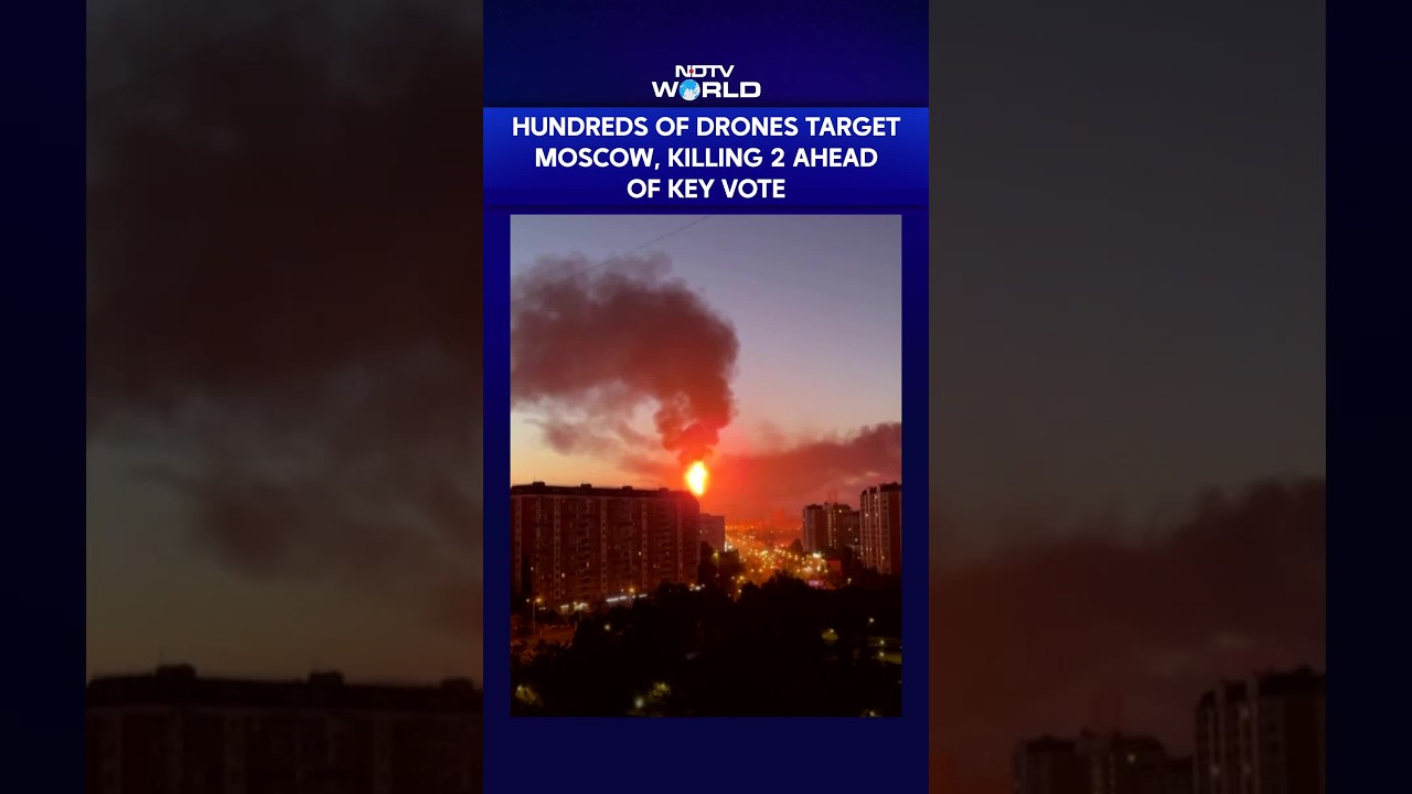 Russia-Ukraine War: Moscow Under Massive Drone Attack As Polling Enters Final Day