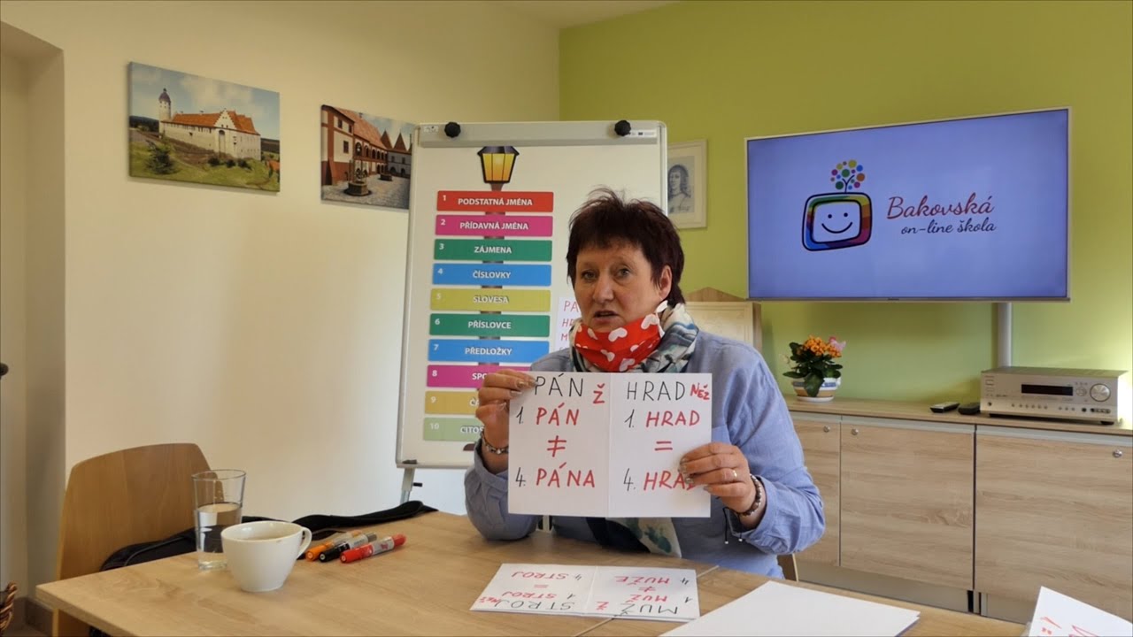 4. TŘÍDA | 07 – ČJ: Podstatná jména muž. rodu – vzory