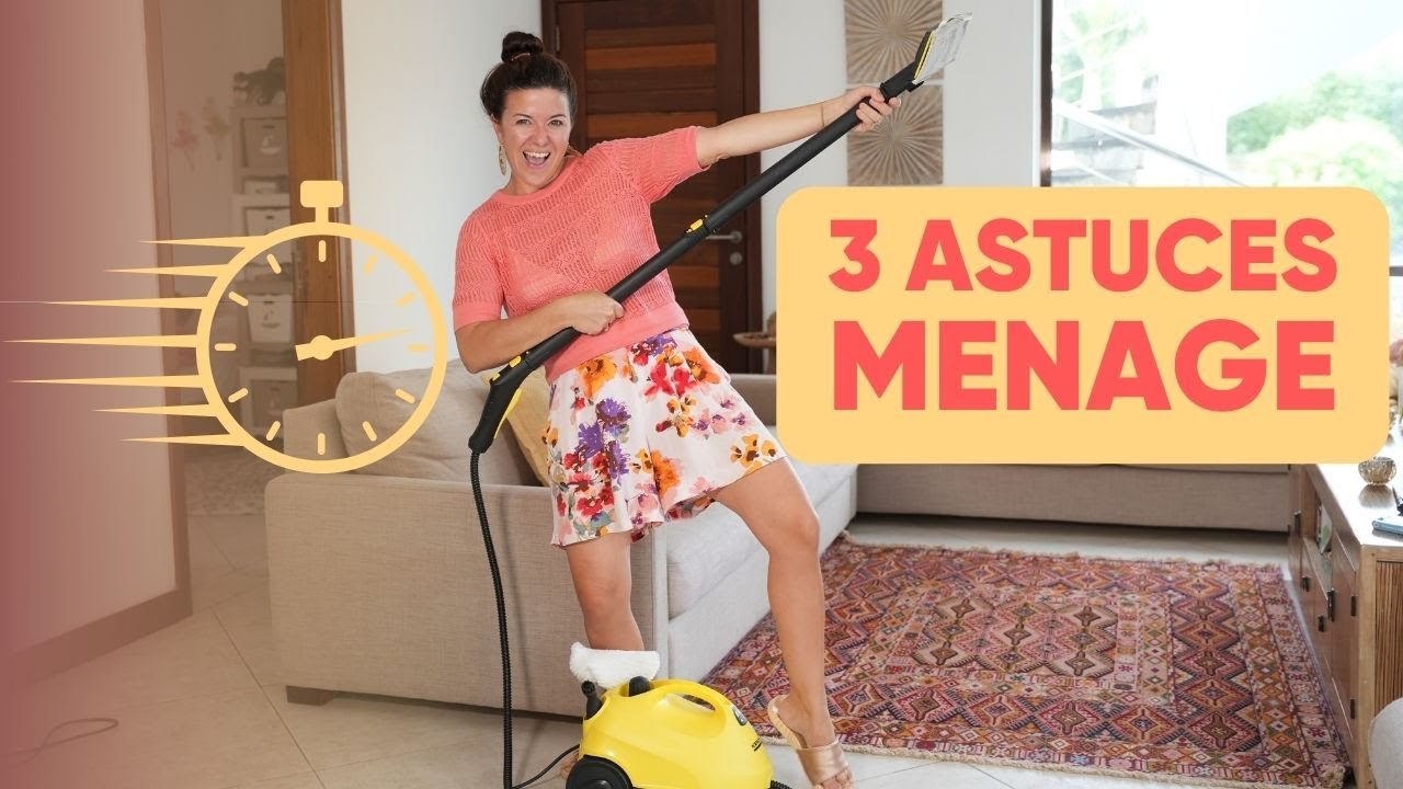 Gagner 2h par semaine grâce à ces 3 astuces ménage
