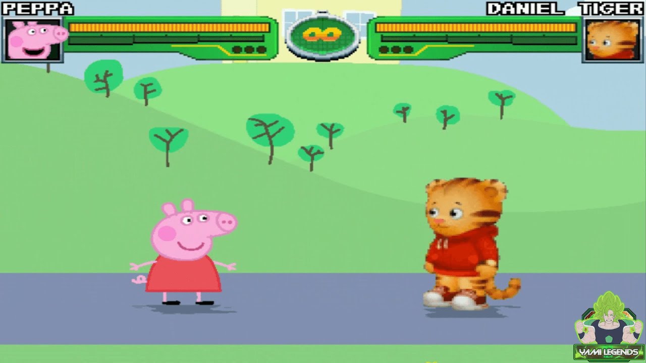 M.U.G.E.N. Battles | Peppa Pig vs Daniel Tiger